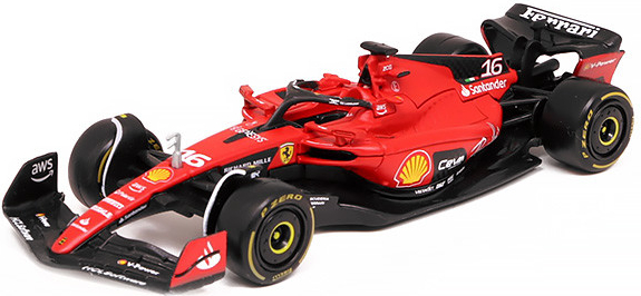 Bburago Ferrari F1 SF 23 16 Ch. Leclerc 2023 1:43