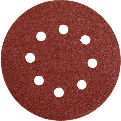Yato Brusný papír 125 mm P40 s otvory 5 ks suchý zip YT-83451 – Zboží Dáma