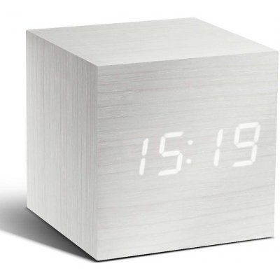 Gingko Design Cube Click Clock GK08W13