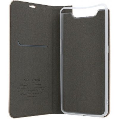 Pouzdro Vennus Samsung A80 knížkové Luna Book stříbrné – Zboží Mobilmania