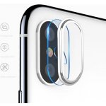 Vsechnonamobil 11652 ochranné sklo pro fotoaparát s rámečkem Apple iPhone XS Max stříbrný – Zboží Živě