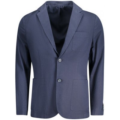 Elegantní Klasická Pánská Sako Modrá – Zboží Dáma