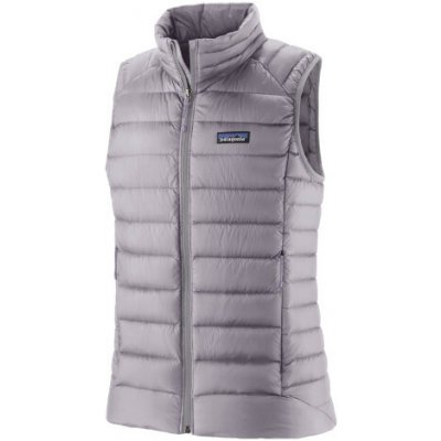 Patagonia Down Sweater Vest světle fialová – Zboží Mobilmania