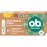 O.B. Tampóny Organic Normal 16 ks – Zboží Mobilmania