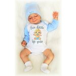Originální body s potiskem Jsem zlatíčko když spinkám.. – Zboží Dáma