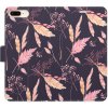 Pouzdro a kryt na mobilní telefon Pouzdro iSaprio Flip s kapsičkami na karty - Ornamental Flowers 02 Apple iPhone 7 Plus / 8 Plus