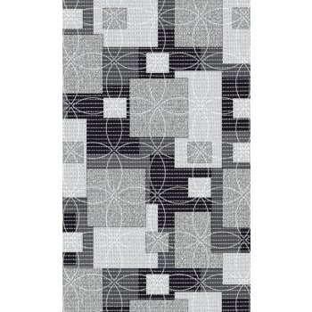 Nese plastik Aquamat 564 geometrický vzor šedá 65 x 1500 cm