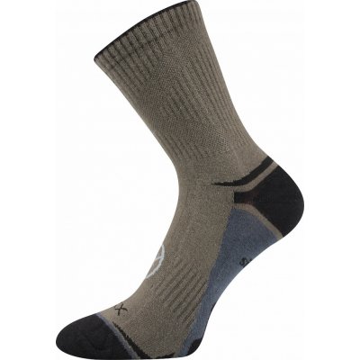 Sportovní ponožky s ochranou proti klíšťatům Optifan světle šedá