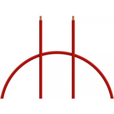Kavan Kabel silikon 6.0mm2 1m červený – Hledejceny.cz