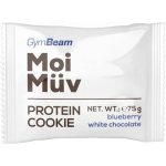 GymBeam MoiMüv Protein Cookie blueberry and white chocolate 75 g – Zboží Dáma