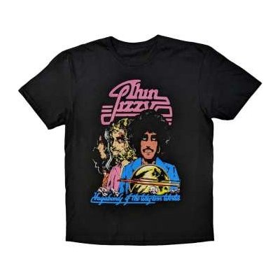 Thin Lizzy Unisex T-shirt Vagabonds Of The Western World Tracklist back Print – Hledejceny.cz