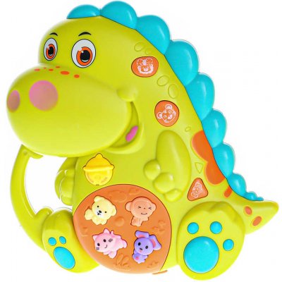 Mikro trading Dinosaurus 16 cm se světlem a zvukem 2 barvy