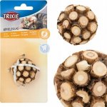 Trixie Míč s motorem a myší na gumičce 9 cm – Zboží Dáma