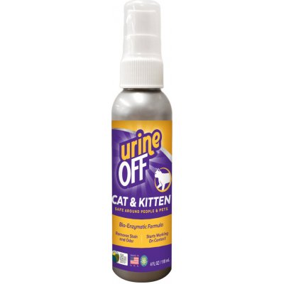 Urine Off sprej odstraňovač zápachu a skvrn pro kočky 118 ml