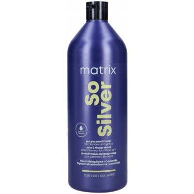 Matrix Total Results So Silver kondicionér neutralizující žluté tóny 1000 ml – Hledejceny.cz