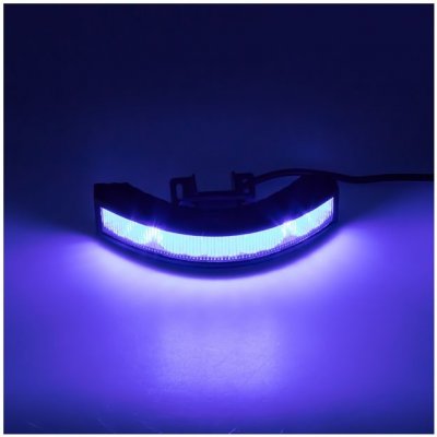 Stualarm Výstražné LED světlo vnější, 12-24V, 12x3W, modré, ECE R65 kf187blu