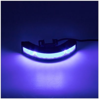 Stualarm Výstražné LED světlo vnější, 12-24V, 12x3W, modré, ECE R65 kf187blu – Zboží Mobilmania
