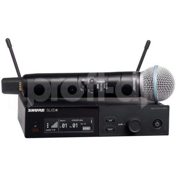 Mikrofon Shure SLXD2/B58-H56