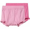 Kojenecké kalhoty a kraťasy Lupilu Dívčí šortky 2 kusy růžová světle růžová