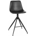 House Nordic Monaco černá ekokůže + černá podnož 1001322 – Zboží Dáma