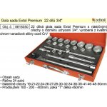Extol Premium klíče nástrčné, sada 22ks, 34", 8818350 – Zboží Dáma