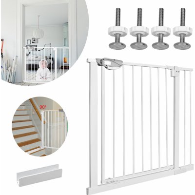 UISEBRT Stair Guard bez vrtání 85-95 cm White – Zboží Mobilmania