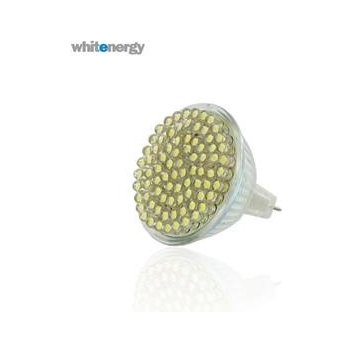 Whitenergy Led reflektorová 80xLED GU5.3 3W Studená bílá 06979