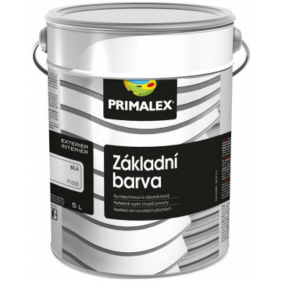 Primalex Základní barva na dřevo 5 l bílá – Sleviste.cz