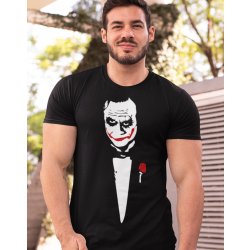 Tričko Joker Černá