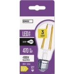 Emos LED žárovka Filament A60 3,4W E27 neutrální bílá – Zboží Živě