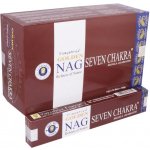 Vijayshree Golden Nag vonné tyčinky Seven Chakra 15 g – Zboží Dáma