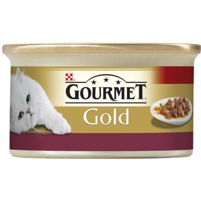 Gourmet Gold Cat kuřecí s játry ve šťávě 85 g