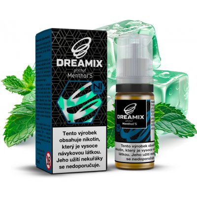 Dreamix SALT Menthol'S Mentol 10 ml 10 mg – Hledejceny.cz