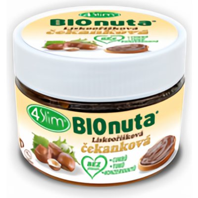 4Slim Bio nuta lískooříškový čekankový krém 250 g – Sleviste.cz