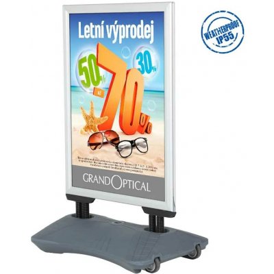 A-Z Reklama CZ Windtalker WindPro venkovní stojan A0 – Sleviste.cz