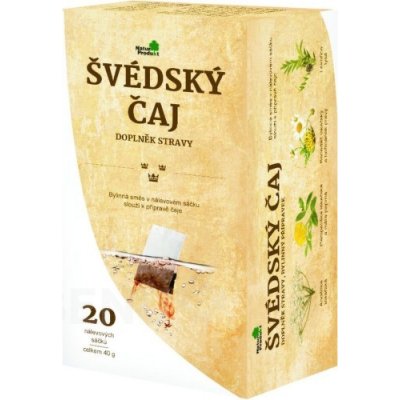 Naturprodukt Švédský čaj sáčky 20 x 2 g