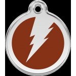 Red Dingo Blesk hnědá S 20 mm – Zboží Mobilmania