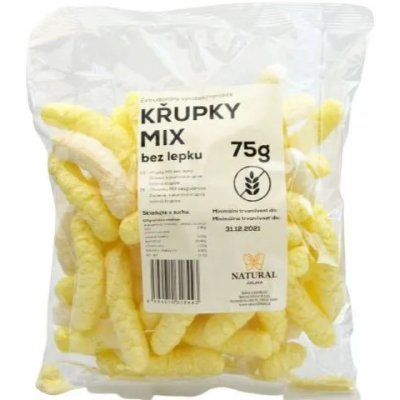 Natural Jihlava křupky mix kukuřičné a rýžové 75 g – Zbozi.Blesk.cz