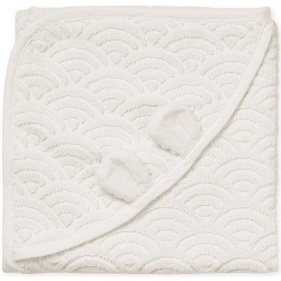 Cam ApS Dětská osuška s kapucí Ears OffWhite bílá barva – Zboží Mobilmania