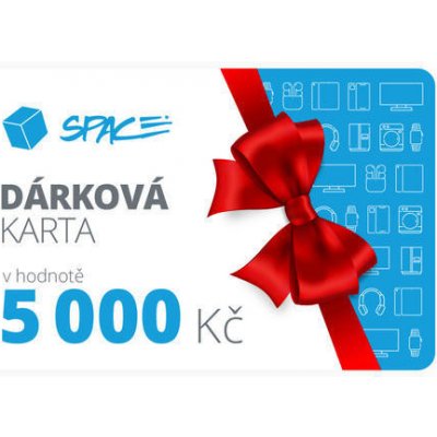 Dárková karta iSpace 5000Kč – Zbozi.Blesk.cz