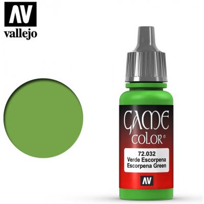 Vallejo Game Color 72032 Escorpena Green 17 ml – Hledejceny.cz