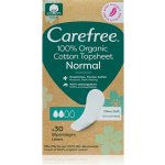 Carefree Organic Cotton Slipové vložky Normal 30 ks – Hledejceny.cz