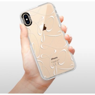 Pouzdro iSaprio - Fancy iPhone XS Max bílé – Zboží Mobilmania