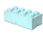 LEGO® úložný box 25 x 25 x 18 cm aqua LEGO40041742 – Hledejceny.cz