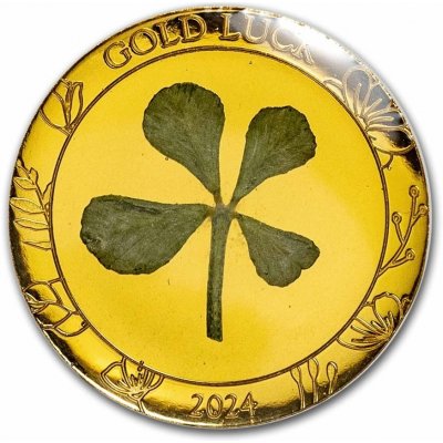 Palau Mayer Mint GMBH Zlatá mince Čtyřlístek 1$ 2024 1 g – Zbozi.Blesk.cz
