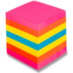 Notes - poznámkový bloček lepený - 9×9×9 cm, barevný – Hledejceny.cz