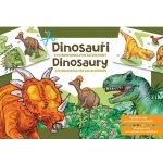 Vystřihovánka jednoduchá Dinosauři 242 – Zboží Mobilmania