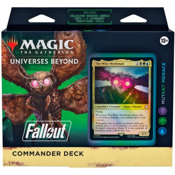 thumbnail image 2 of Ultra PRO The Wise Mothman Deck Sleeves – 100ct For MTG Fallout (Magic The Gathering) 2 of 4