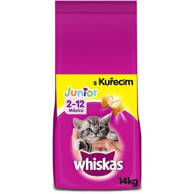 Whiskas kuřecí pro koťata 14 kg