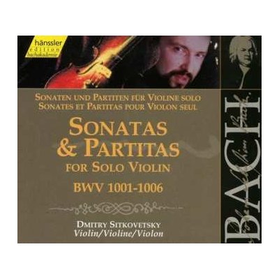 Johann Sebastian Bach - Sonatas Partitas For Solo Violin BWV 1001-1006 CD – Hledejceny.cz